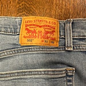 Pre owned Levi 502-light blue wash